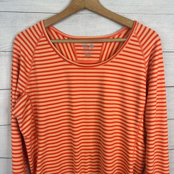 Mountain Hardwear Womens XL Butterlicious Stripe Crew Neck Sweatshirt 1700421 - Picture 3 of 11